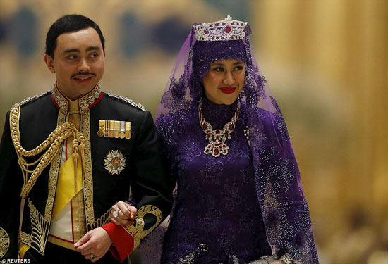 ازدواج پر زرق و برق پسر سلطان +عکس