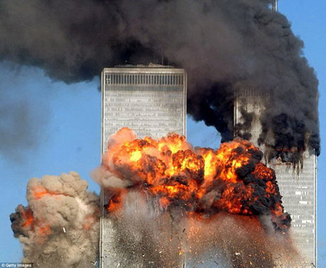 عکس: لحظاتی پس از حادثه 11 سپتامبر