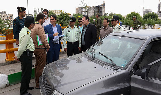 بازسازی صحنه تیراندازی میدان جمهوری مشهد