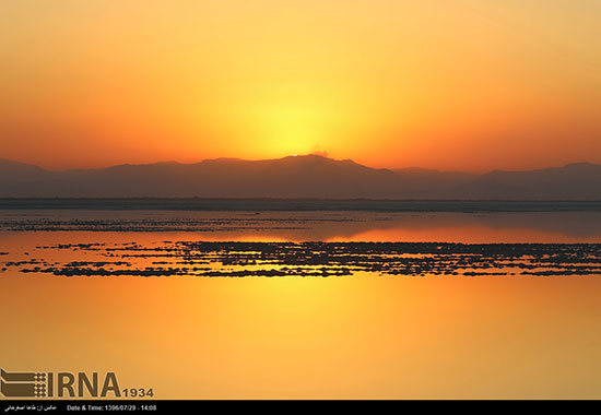 کاهش ۳۶ کیلومتری مساحت دریاچه ارومیه‎