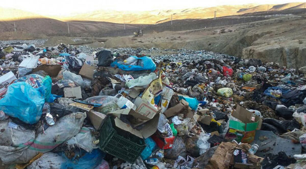 دپوی زباله‌های مازندران در سمنان!