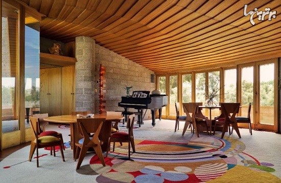 خانه‌ای که «فرانک لوید رایت» برای پسرش طراحی کرد