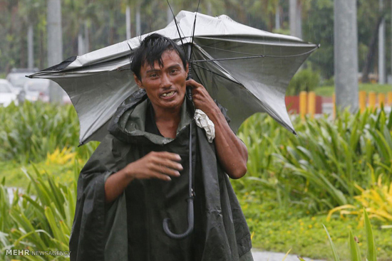 تصاویری از طوفان مرگبار فیلیپین