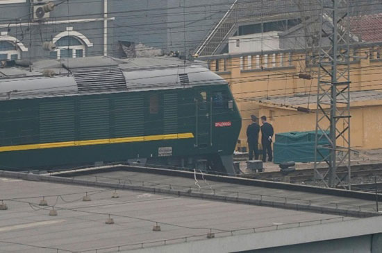 قطار حامل کیم جونگ اون به کره شمالی بازگشت