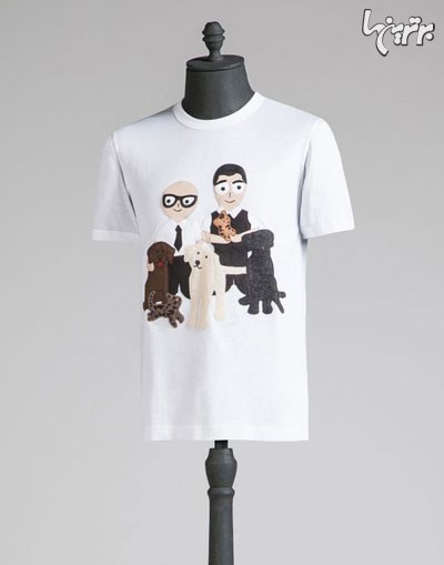 تی شرت های مردانه «دولچه گابانا»، تابستان 2016