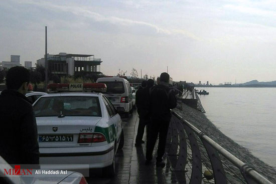 دو کشته در حادثه سقوط بالگرد در دریاچه چیتگر