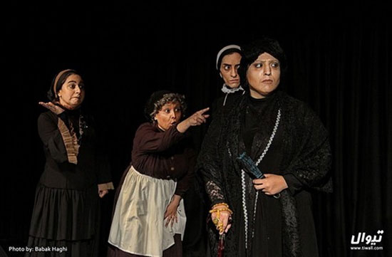 روایتی از برناردا آلبا و دخترانش +عکس