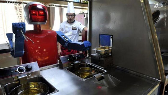 ربات‌های پیشخدمت در رستوران‌های چین