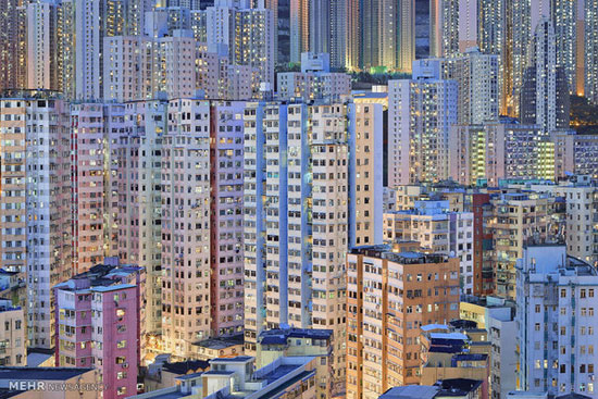 آسمان خراش های هنگ کنگ +عکس