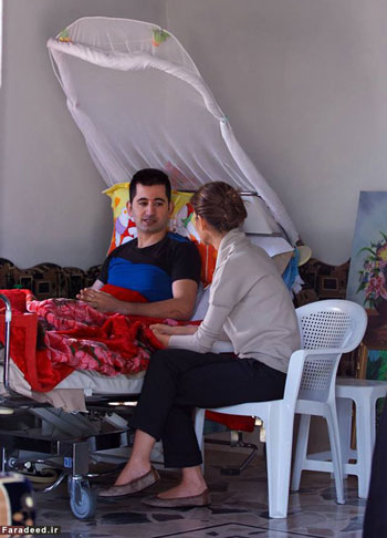 عیادت همسر بشار اسد از مجروحان