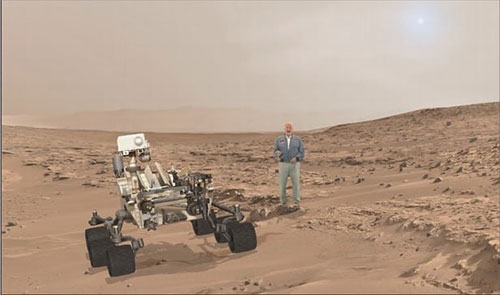 سفر مجازی به مریخ