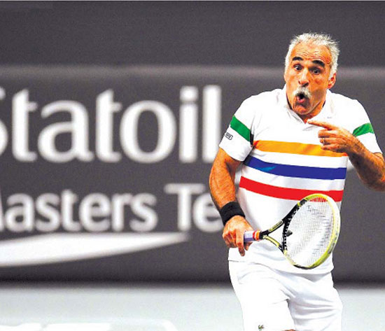 گفت‌وگو با منصور بهرامی؛ نابغه‌ی تنیس نمایشی جهان