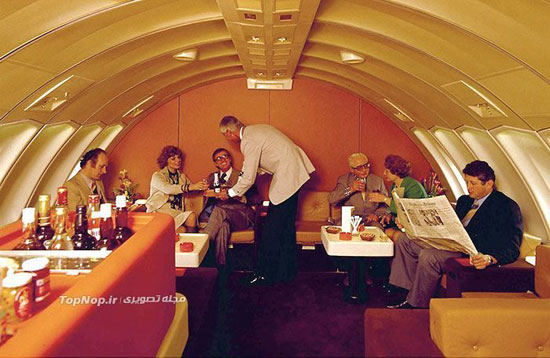 VIP هواپیماها در دهه 50 میلادی +عکس