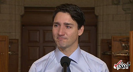گریه نخست وزیر کانادا در کنفرانس مطبوعاتی!