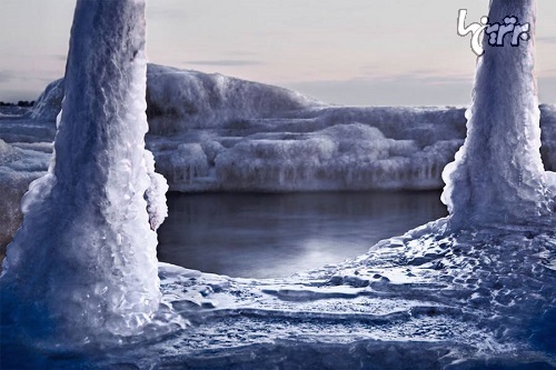 زیبایی های یخی در سوئد!
