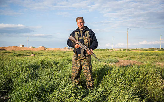 تصاویری از اتباع خارجی در جنگ با داعش
