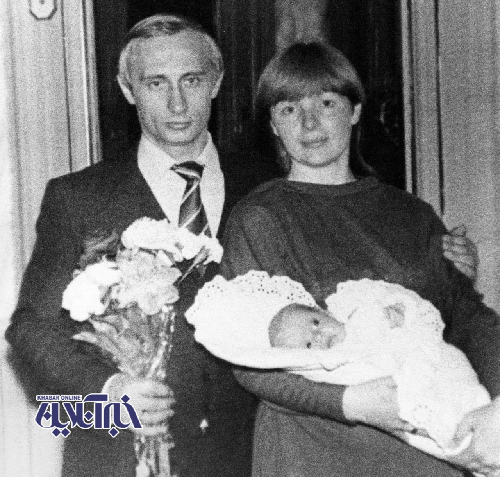 تصویری دیده نشده از پوتین و همسرش در جوانی