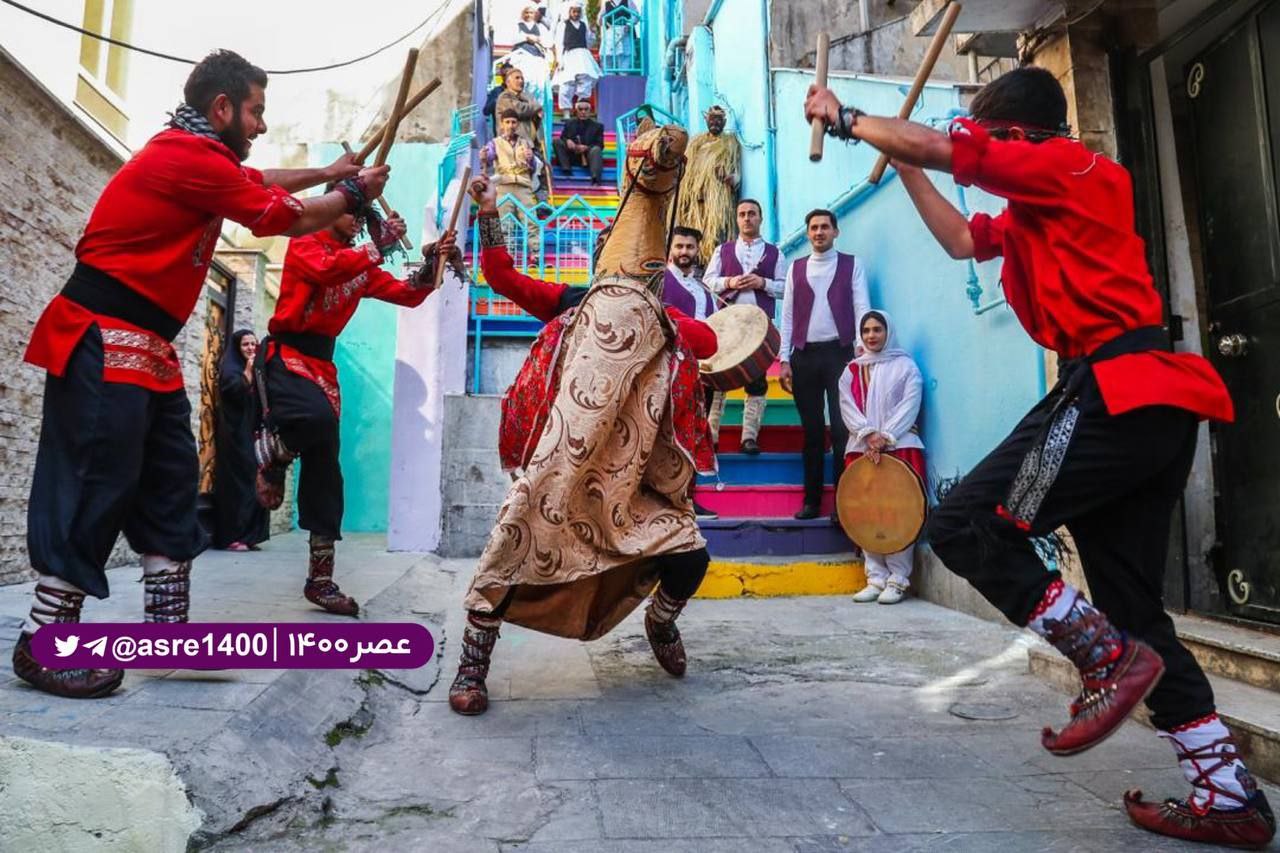 کوچه‌های رنگارنگ؛ شادی مردم محله زرگنده تهران