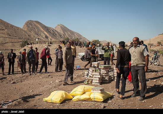 کمک رسانی به سیل زدگان هرمزگان