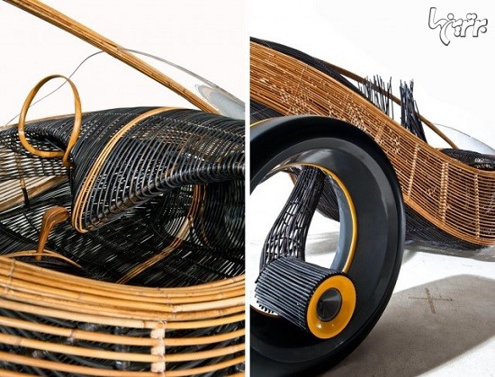 ساخت خودروی سبز با استفاده نی های بامبو