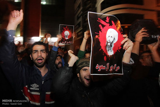 عکس: خشم مشهدی ها از دولت عربستان
