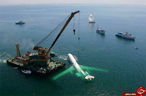 عکس: غرق شدن توپولف 154 در دریا