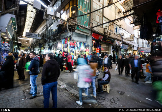 عکس: جنب و جوش بازار تهران در دقیقه 90