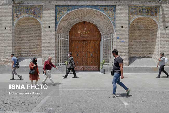 بازگشایی قدیمی‌ترین در کاخ جهانی گلستان