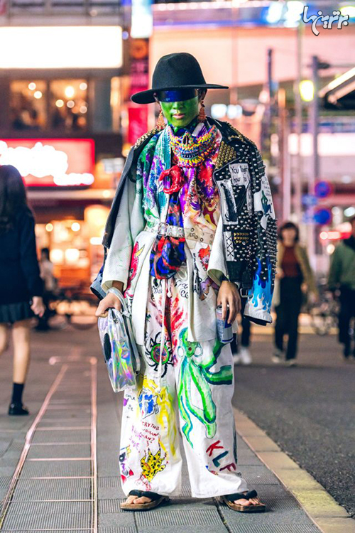 کلکسیون مد خیابانی به سبک طراحان مد توکیو