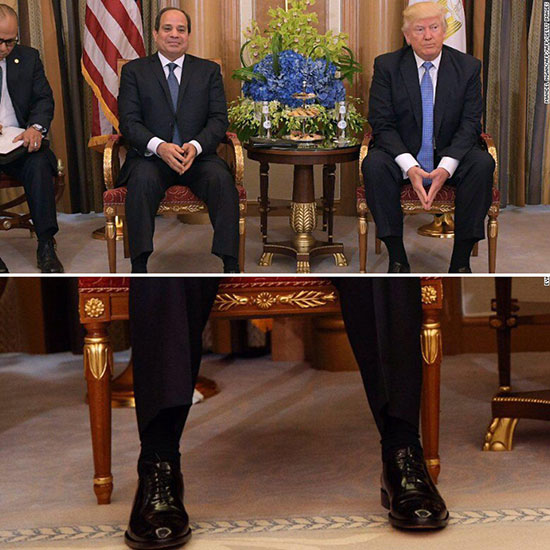 «ترامپ»، عاشق کفش «السیسی» شد
