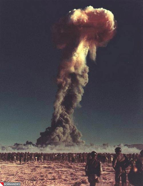 عکس هایی منتشرنشده از انفجار اتمی