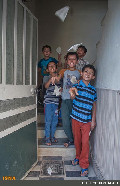 عکس؛ اوقات فراغت کودکان در قزوین