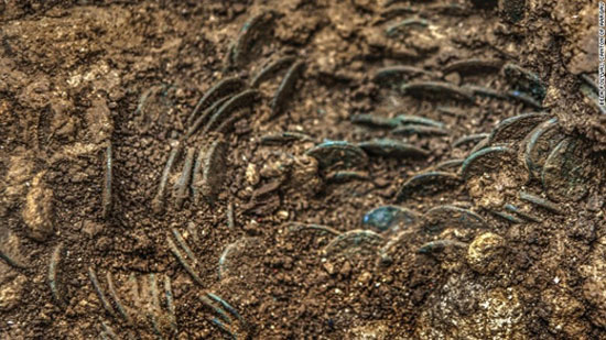 کشف گنج 1700 ساله در خانه یک کشاورز