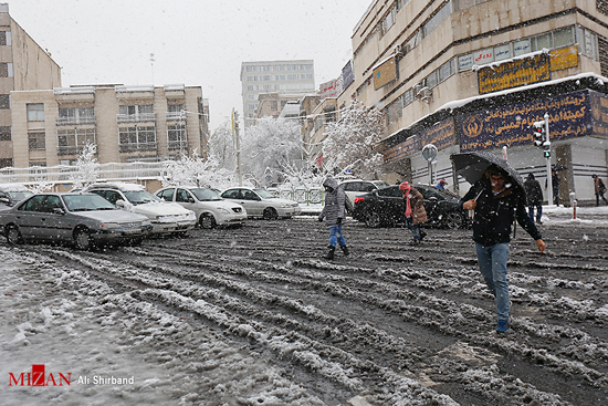 تهران برفی