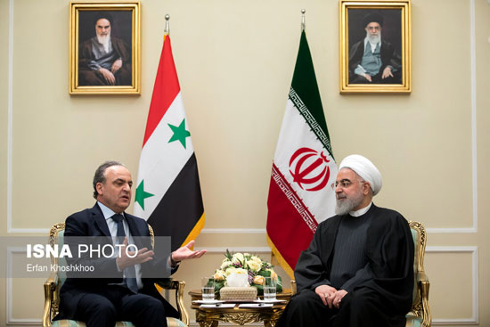 دیدار نخست‌وزیر سوریه با روحانی