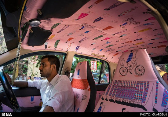 تاکسی‌های هزار رنگ بمبئی‌ +عکس
