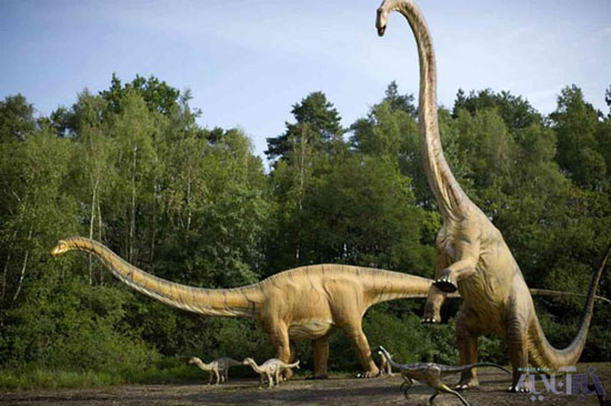 کشف ردپای دایناسور30 تنی +عکس
