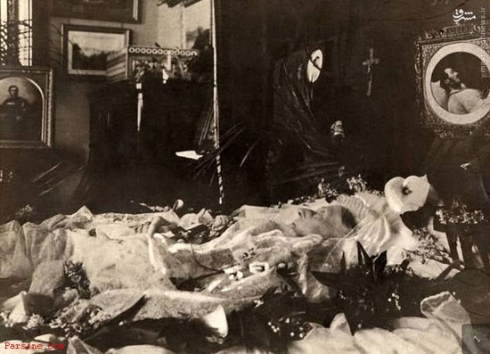 عکس: جسد ملکه ویکتوریا