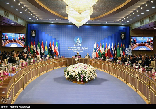 عکس: نشست سران «GECF» در تهران
