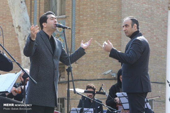 ظریف و حناچی در کنسرت میدان مشق