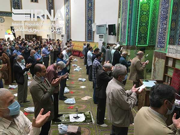 اقامه نماز عید فطر در تهران با رعایت پروتکل