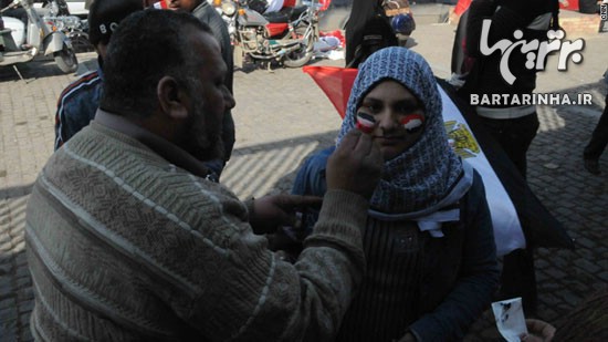 تصاویر برتر اولين سالگرد انقلاب مصر