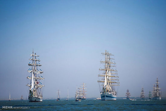 مسابقه کشتی های بلند بادبانی در لیسبون