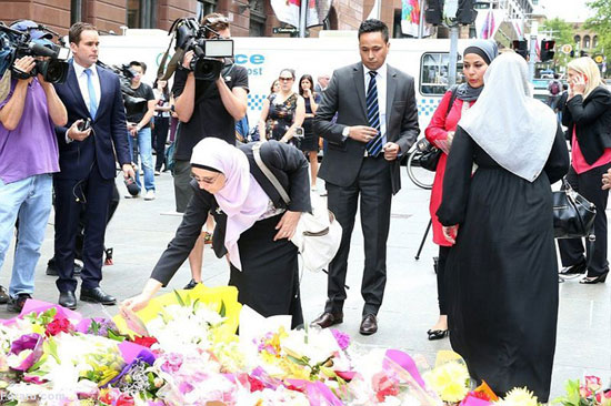 عکس: مراسم یادبود‌ قربانیان حادثه سیدنی