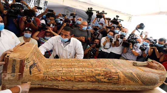 ۵۹ تابوت باستانی در مصر کشف و رونمایی شد