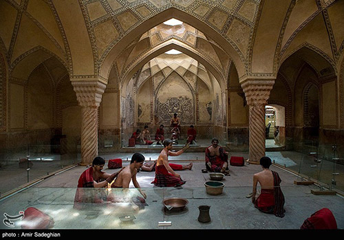 معماری اصیل ایرانی در حمام وکیل شیراز