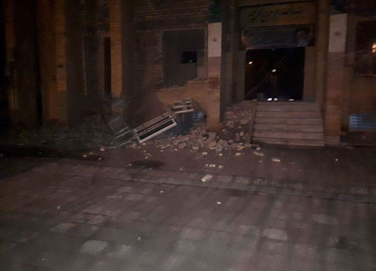 اولین تصاویر از زلزله ۶.۴ ریشتری کرمانشاه