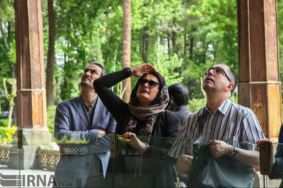عکس: سفر رئیس موزه «لوور» به اصفهان
