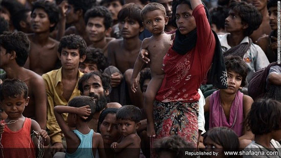 تصاویری شوکه کننده از آوارگان روهینگیا