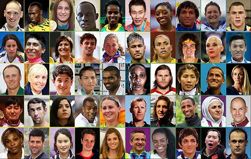 2 ایرانی در بین 50 چهره المپیک +عکس